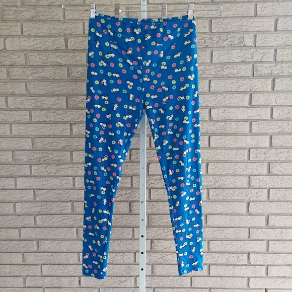 LLR LuLaRoe Tall & Curvy TC Unicorn Donut Leggings EUC - Picture 1 of 6